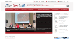 Desktop Screenshot of ciber-bbn.es