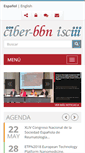 Mobile Screenshot of ciber-bbn.es